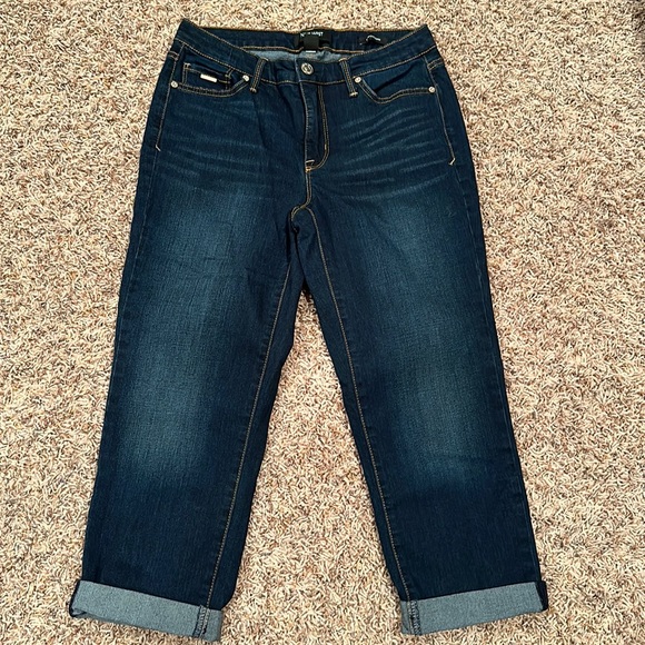 NINE WEST Christie capri jeans. Size 6. - Picture 1 of 10